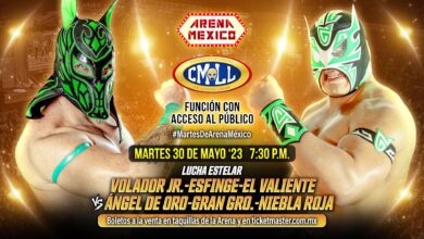 CMLL Martes de Arena Mexico (5/30/2023) Results: Depredadores Compete, Star Black vs Sagrado & More.