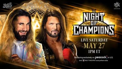 WWE Night of Champions (5/27/2023) Results: Rollins vs Styles, Rhodes vs Lesnar, Five Title Bouts.