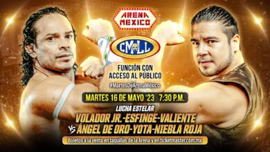 CMLL Martes de Arena Mexico (5/16/2023): Volador Jr, Los Ingobernables, Yota Tsuji, More In Action.