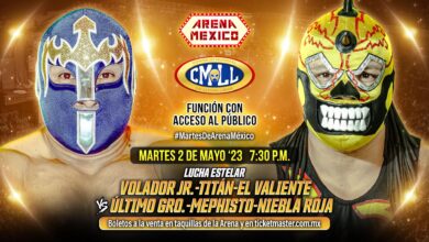 CMLL Martes de Arena Mexico (5/2/2023) Results; Titan, Volador Jr & Valiente Team Up, More Compete.