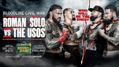WWE Money In The Bank (7/1/2023) Results: Bloodline Civil War, Two Ladder Matches, Rollins vs Balor.