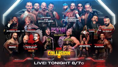 AEW Collision (6/24/2023) Results: Swerve vs Tanahashi, CM Punk Teams with FTR & Ricky Starks, More.