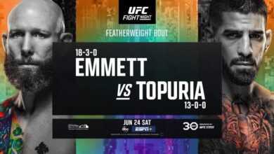UFC Jacksonville Results, Live Coverage, and Discussion: Ilia Topuria Dominates Josh Emmett!