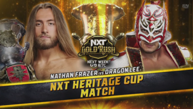 NXT Heritage Cup Match, And More Announced For 6/27 Episode Of NXT Gold Rush