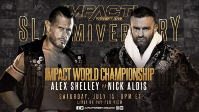 Alex Shelley To Defend IMPACT World Championship Against Nick Aldis At IMPACT Slammiversary 2023