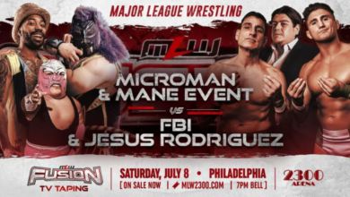 Microman Trios Match Announced For 7/8 MLW FUSION TV Taping