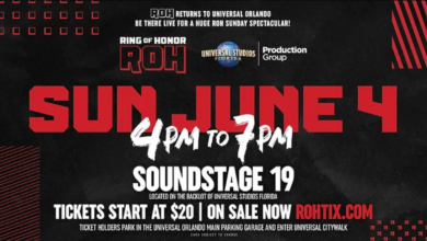 ROH TV Spoilers From Universal Orlando (Taped On 6/4)