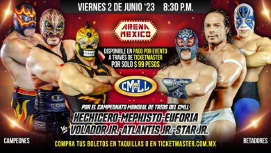 CMLL Viernes Espectacular (6/2/2023) Results: Two Title Matches, Mistico, Ola Negra & More Compete.