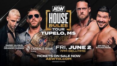 AEW House Rules Results From Tupelo, MS (6/2): Darby Allin, Toni Storm, And More In Action