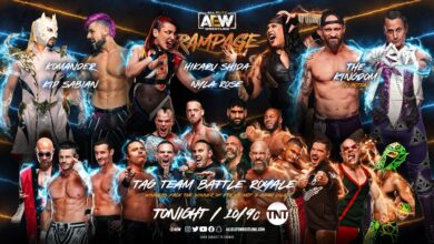 AEW Rampage (7/28/2023) Results: Hikaru Shida vs Nyla Rose, Tag Team Battle Royal, Komander Competes