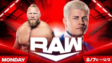 WWE Raw (7/24/23) Results: Cody Rhodes Responds To Brock Lesnar’s Attack, More