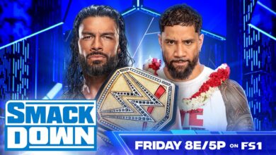 WWE SmackDown (7/21/2023) Results: Roman Reigns & Jey Uso Face-Off, Sky vs Flair, Fatal 4-Way, More