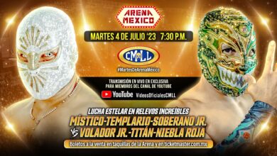 CMLL Martes de Arena Mexico (7/4/2023) Results: Mistico, Soberano Jr & Templario Team Up & More.