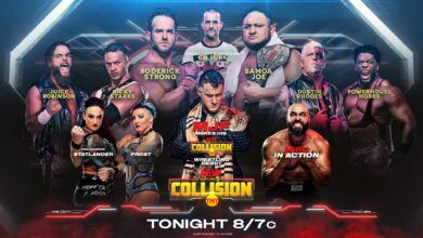 AEW Collision (7/1/2023) Results: Samoa Joe vs. Roderick Strong | Owen Hart Foundation Match