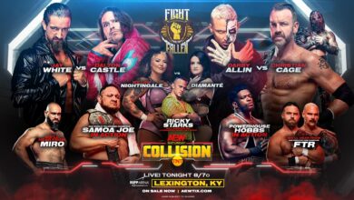 AEW Collision (8/19/2023) Results: Darby Allin vs Christian Cage, FTR, Samoa Joe, Jay White & More