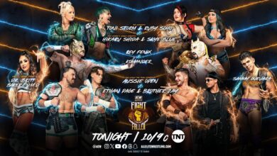 AEW Rampage (8/18/2023) Results: Rey Fenix vs Komander, Outcasts, Hikaru Shida, Aussie Open & More