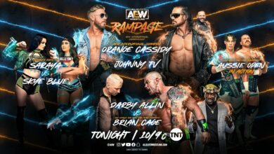 AEW Rampage (8/11/2023) Results: Darby Allin vs Brian Cage, International Title Bout, Saraya & More