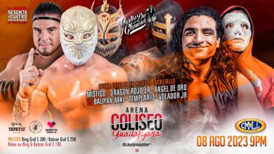 CMLL Martes de Glamour (8/8/2023) Results: Mistico, Templario, Baliyan Akki, Panthers & More Compete