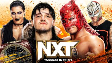 WWE NXT (8/8/2023) Results: Dominik Mysterio vs Dragon Lee, Rey Mysterio Appears, More Compete