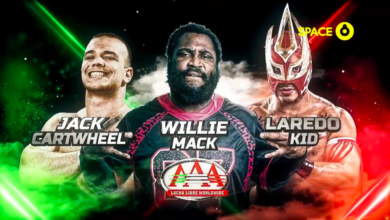 Lucha Libre AAA On Space (8/6/2023) Results: Laredo Kid, Willie Mack & Jack Cartwheel Team-Up & More