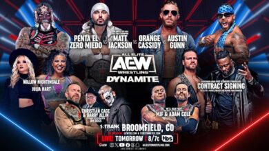 AEW Dynamite (9/27/23) Results: Adam Cole And MJF Appear, Darby Allin And Christian Cage Sit Down