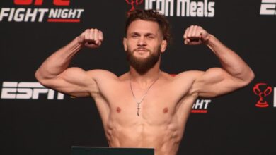 UFC Vegas 79 Weigh-In Results: Fiziev vs. Gamrot
