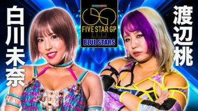 STARDOM 5STAR Grand Prix Day 17 Results (9/18/23): Mina Shirakawa vs. Momo Watanabe