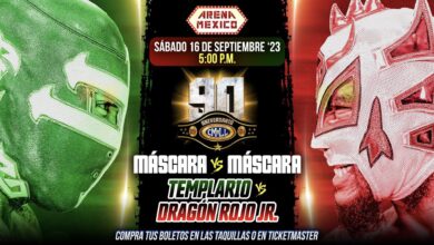 CMLL 90th Anniversary Results (9/16/2023): Templario vs Dragon Rojo Jr Headlines, More Compete