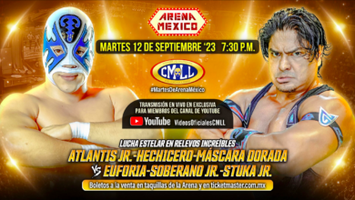 CMLL Martes de Arena Mexico Results (9/12/2023): Mascara Dorada, Titan, Reyna Isis & More In Action