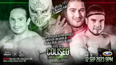 CMLL Martes de Glamour Results (9/12/2023): Mistico & Volador Jr vs Nuevos Ingobernables & More