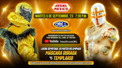 CMLL Martes de Arena Mexico (9/5/2023) Results: Mascara Dorada vs Templario, Atlantis, Titan & More