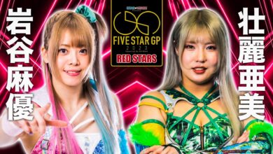 STARDOM 5STAR Grand Prix Day 13 Results (9/2/23): Mayu Iwatani vs. Ami Sourei