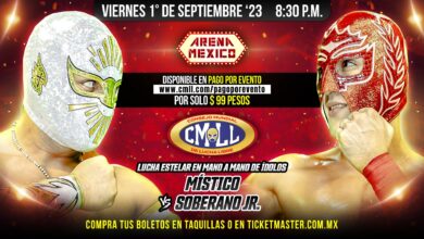 CMLL Viernes Espectacular (9/1/2023) Results: Místico vs Soberano Jr, Mascara Dorada & More Compete