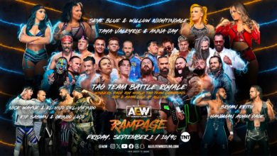 AEW Rampage (9/1/2023) Results: Tag Team Battle Royal, “Hangman” Adam Page vs Bryan Keith & More Set