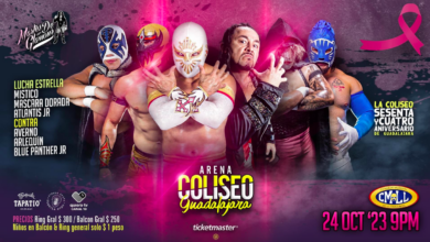 CMLL Martes de Glamour (10/24/2023) Results: Mistico, Mascara Dorada & Atlantis Jr Team-Up