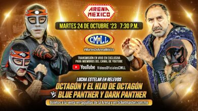CMLL Martes de Arena Mexico (10/24/2023) Results: Octagon & Hijo de Octagon vs Divinos Laguneros