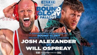 IMPACT Wrestling Bound For Glory Fallout Spoilers (Taped On 10/22)