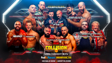 AEW Collision (10/21/2023) Results: Bryan Danielson vs. Andrade, Eddie Kingston, FTR, BCC, More Set