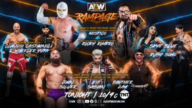 AEW Rampage (10/20/2023) Results: Mistico vs Rocky Romero, BCC, Ruby Soho, Kip Sabian, More Compete