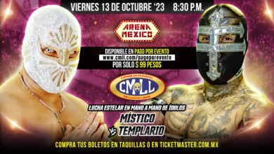 CMLL Viernes Espectacular (10/13/2023) Results: Mistico vs Templario, Mexican Tag Title Bout, More