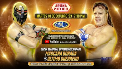 CMLL Martes de Arena Mexico (10/10/2023) Results: Mascara Dorada vs Ultimo Guerrero, More Compete