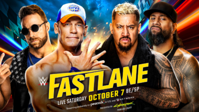 WWE Fastlane (10/7/2023) Results: John Cena & LA Knight vs Bloodline, Iyo Sky, Cody Rhodes, More Set