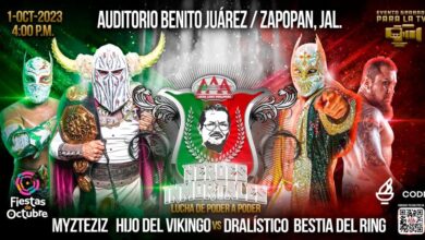 AAA Héroes Inmortales (10/1/2023) Results: Jinetes de Aire vs LFI, NGD, QT Marshall, More Compete