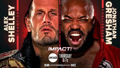 IMPACT On AXS TV (11/9/2023) Results: Alex Shelley vs Jonathan Gresham, No DQ Match, More Compete