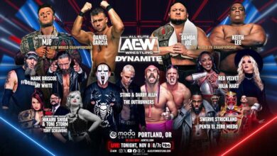 AEW Dynamite (11/8/23) Results: MJF Defends AEW World Title vs. Daniel Garcia, Sting Competes, More
