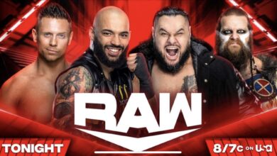 WWE Raw (11/6/2023) Results: Bronson Reed vs Miz vs Ricochet vs Ivar, Judgment Day vs New Day, More