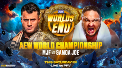 AEW Worlds End (12/30/2023) Results: MJF vs Samoa Joe, Jon Moxley vs Eddie Kingston, Sting, More Set