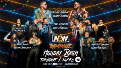 AEW Rampage Holiday Bash (12/22/2023) Results: Cassidy vs Romero, Vikingo vs Black Taurus, More
