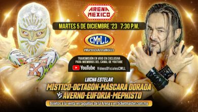CMLL Martes de Arena México (12/5/2023) Results: Místico, Máscara Dorada & Octagon vs Infernales