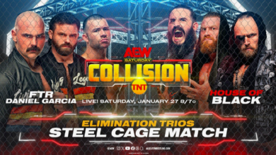 AEW Collision (1/27/2024) Results: House Of Black vs. FTGarcia In A Cage, Bryan Danielson, BCC, More